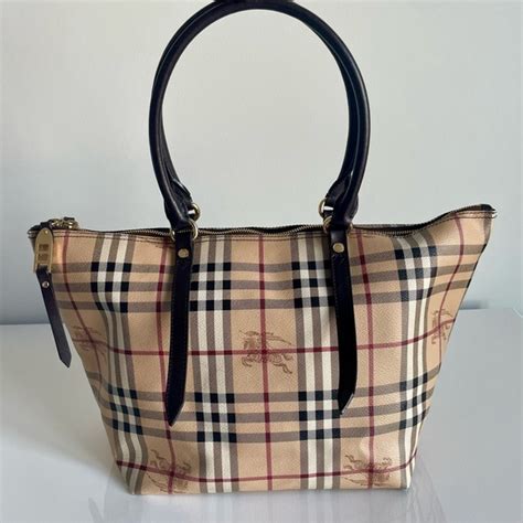 burberry salisbury haymarket check tote bag
